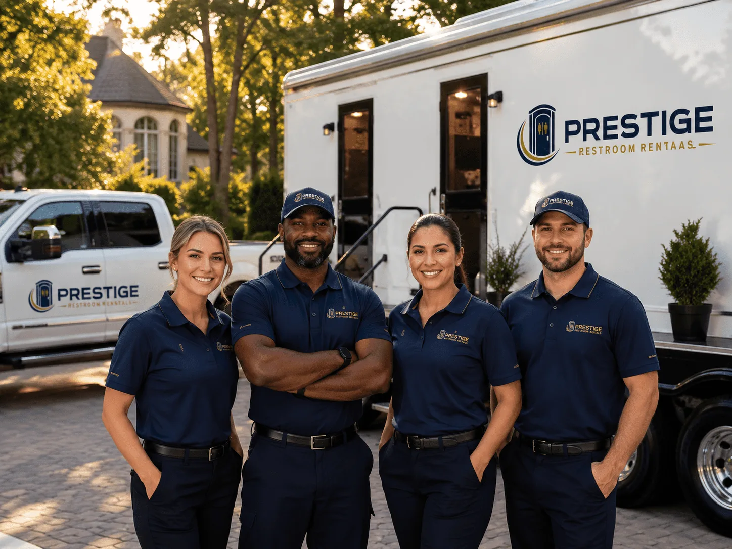 Trusted Luxury Portable Restrooms company in Jessie, ND